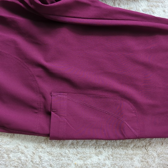 Barko Skechers Uniform Medical Pants S Burgundy Red Purple - Picture 9 of 16
